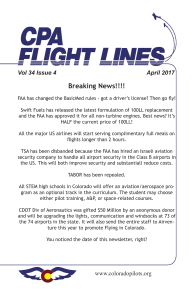 Flight Lines — April 2017