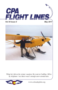 Flight Lines — May 2017