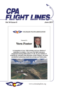 Flight Lines — June 2017