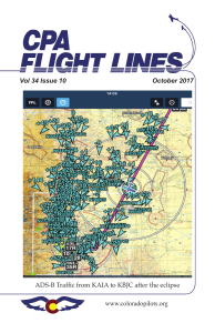 Flight Lines — October 2017