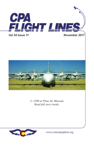 Flight Lines — November 2017