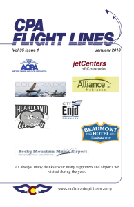 Flight Lines — January 2018