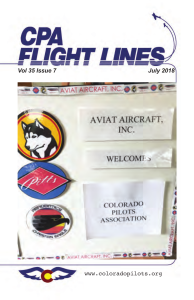 Flight Lines — July 2018