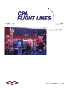 Flight Lines — August 2018