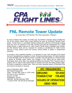 Flight Lines — March 2020