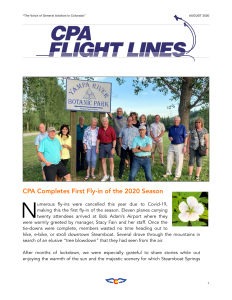 Flight Lines — August 2020