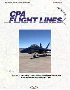 Flight Lines — February 2021
