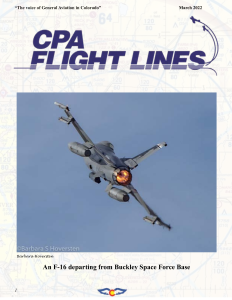 Flight Lines — March 2022