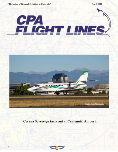 Flight Lines — April 2022