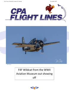Flight Lines — November 2022