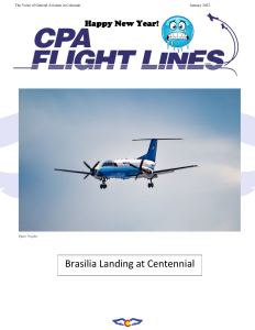 Flight Lines — January 2023