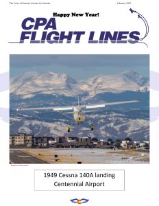 Flight Lines — February 2023