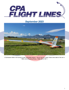 Flight Lines — September 2023