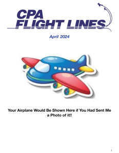 Flight Lines — April 2024