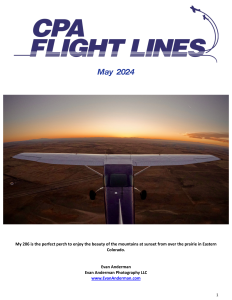 Flight Lines — May 2024