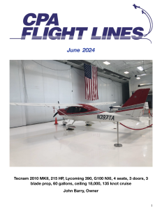 Flight Lines — June 2024