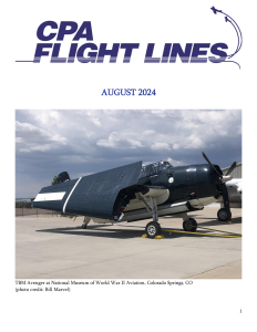 Flight Lines — August 2024