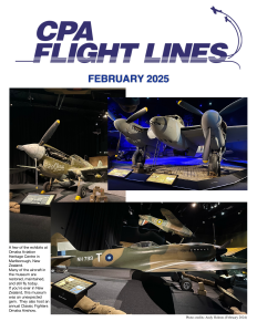 Flight Lines — February 2025