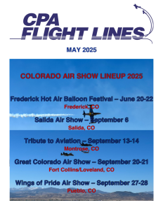 Flight Lines — May 2025
