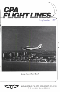 Flight Lines — September 1984