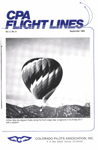 Flight Lines — September/September 1988