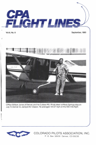 Flight Lines — September/September 1989