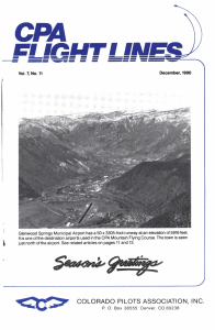 Flight Lines — December 1990