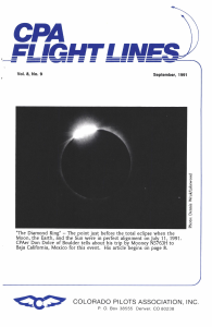Flight Lines — September/September 1991