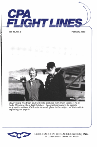 Flight Lines — February/September 1993