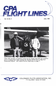 Flight Lines — June/September 1993