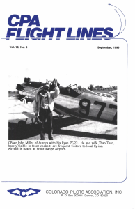 Flight Lines — September/September 1993