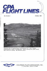 Flight Lines — October/September 1993