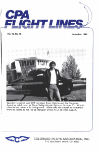 Flight Lines — November/September 1993
