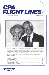 Flight Lines — October/September 1995