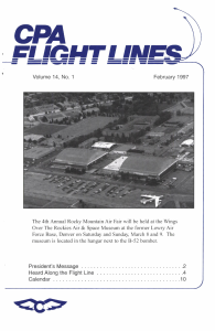 Flight Lines — February/November 1997