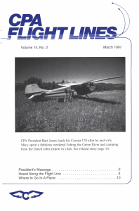 Flight Lines — March/November 1997