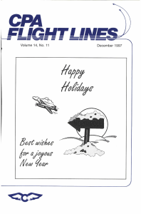 Flight Lines — December/November 1997