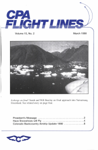 Flight Lines — March/November 1998