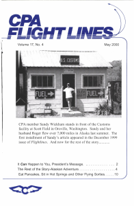 Flight Lines — May 2000