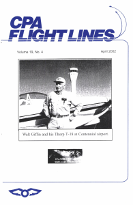 Flight Lines — April 2002