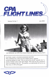 Flight Lines — July 2002