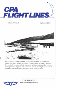 Flight Lines — September 2002