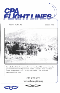 Flight Lines — October 2002