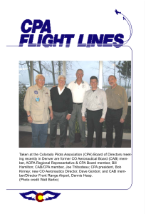 Flight Lines — May 2010
