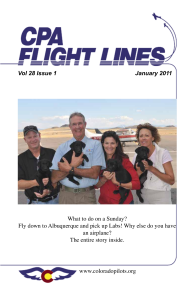 Flight Lines — January 2011