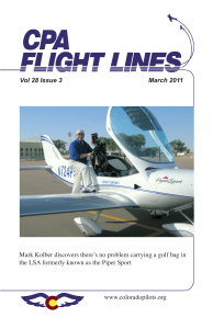 Flight Lines — March 2011
