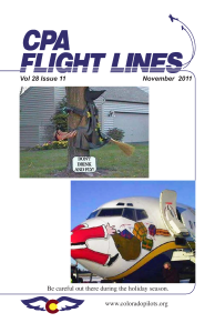 Flight Lines — November 2011