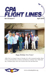 Flight Lines — April 2015