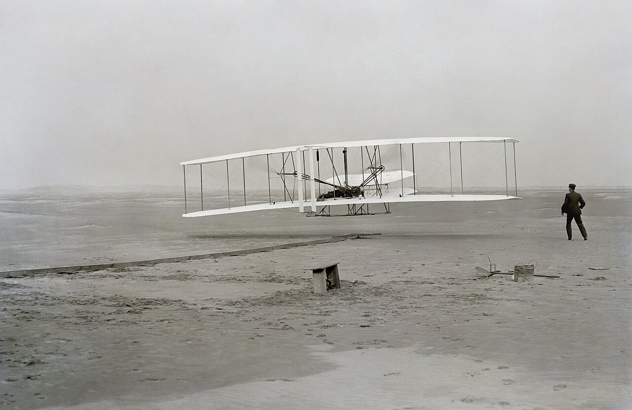 Wright Brothers First Flight, Kitty Hawk 1903